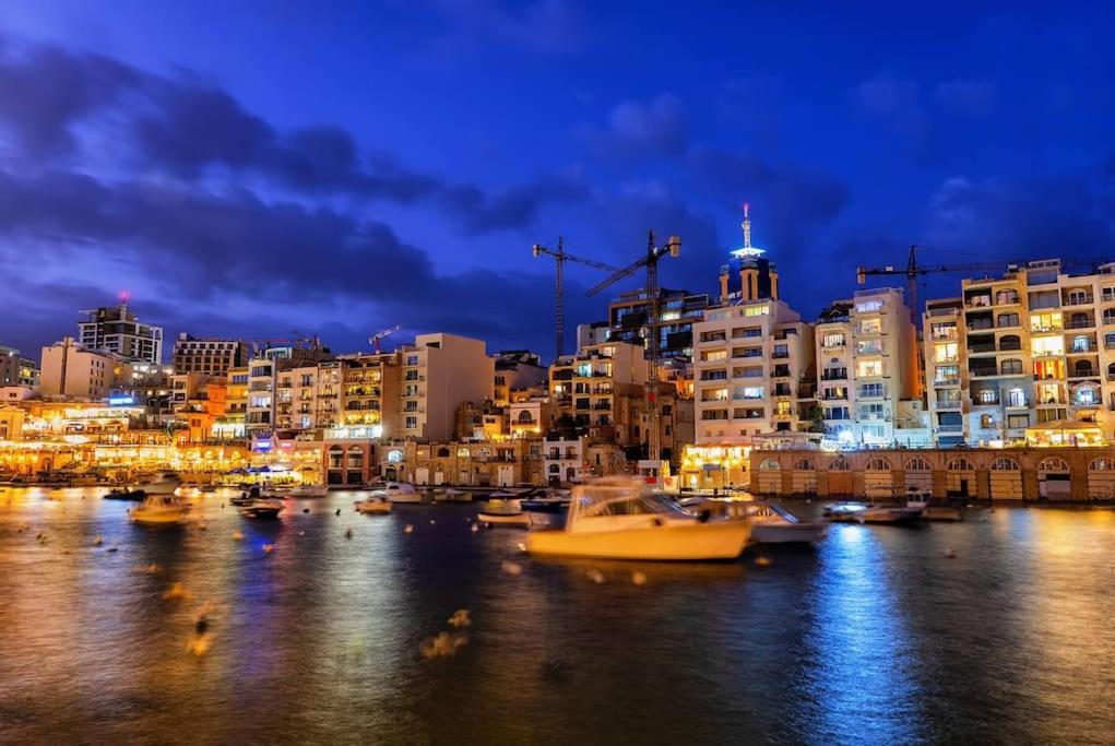 Urban Front - Walking Distance From Paceville And St George Bay Beach Is-Swieqi エクステリア 写真