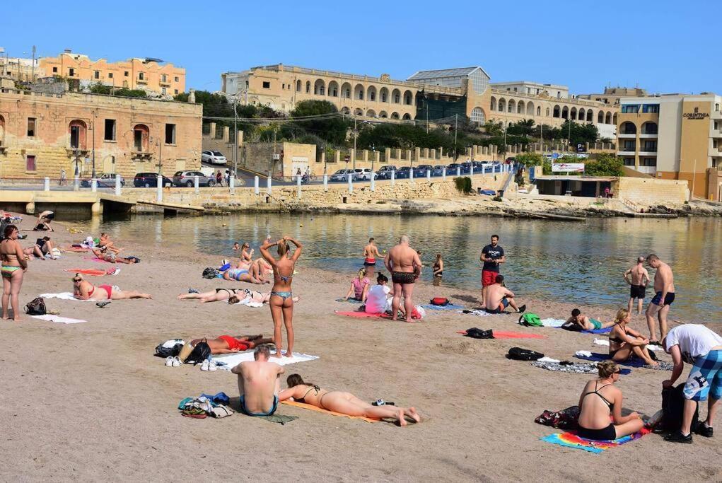 Urban Front - Walking Distance From Paceville And St George Bay Beach Is-Swieqi エクステリア 写真